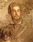 Anthony Frederick Sandys Portrait Of Cyril Flower, Lord Battersea painting